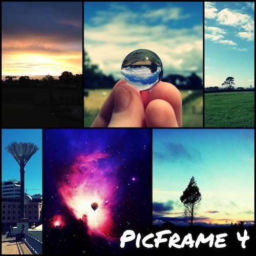 which picframe has option for 6 pic