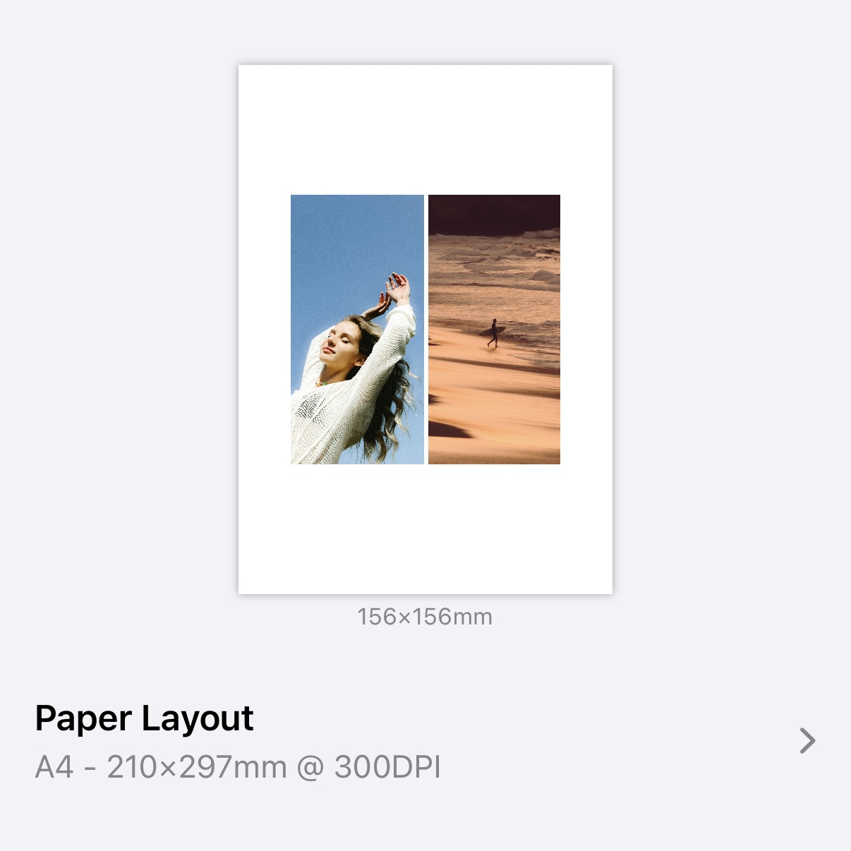 Print Layout Preview